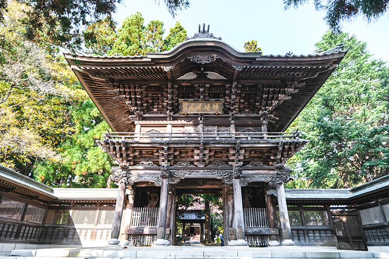 ทริปตามล่าใบไม้แดงที่โทโฮคุ (Tohoku) วัดโฮอนจิ Hoon-ji Temple