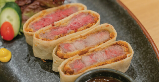 Wagyu Katsu Tortilla - Daisen วัตถุดิบสดใหม่