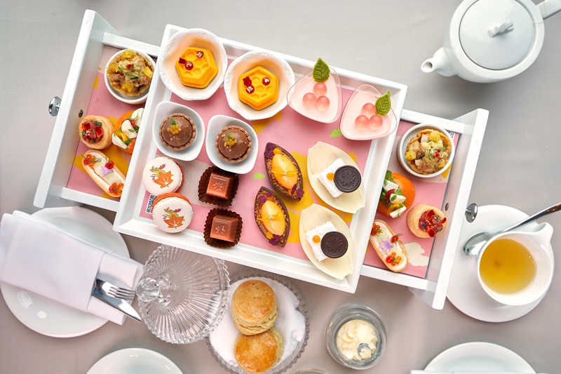 Sense of Koyo Afternoon Tea ศิลปะชิ้นเอกที่ได้รับแรงบันดาลใจจากฤดูกาล